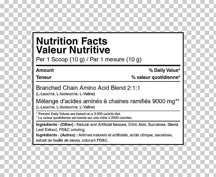 Nutrition Facts Label Branched-chain Amino Acid Protein If(we) PNG, Clipart, Amino Acid, Area, Bcaa, Bodybuilding, Branchedchain Amino Acid Free PNG Download