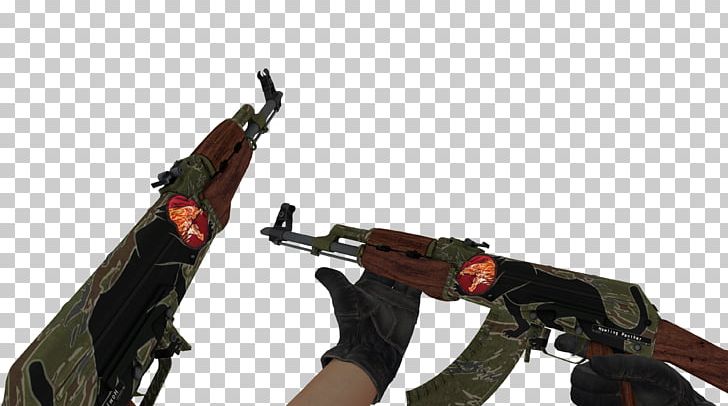 Download AK-47 Red line with stickers for CS 1.6