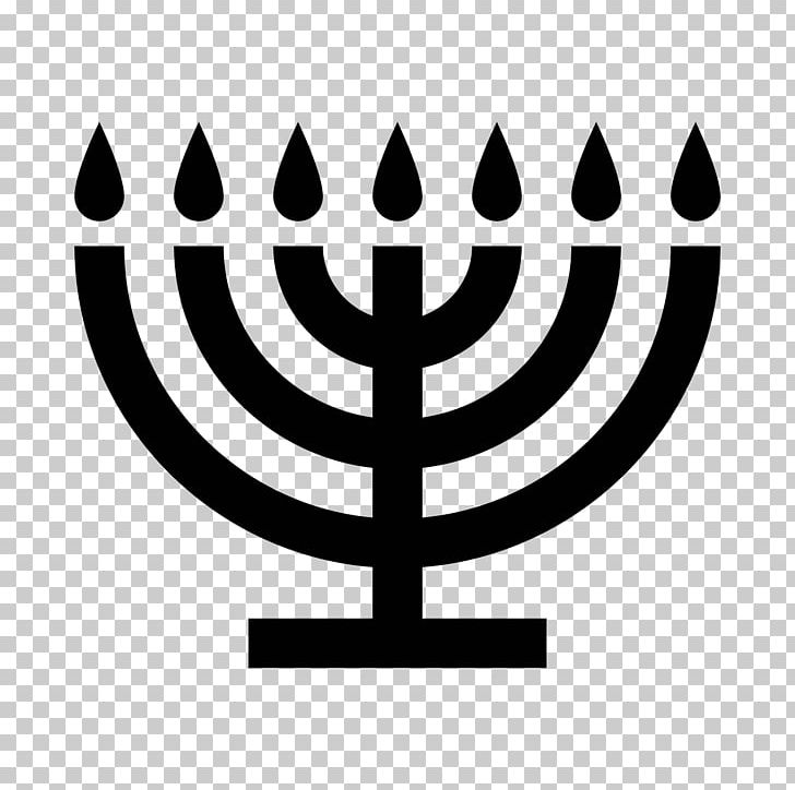 Menorah Hanukkah Temple In Jerusalem Symbol Religion PNG, Clipart, Ancient, Black And White, Candle, Candle Holder, Hanukkah Free PNG Download
