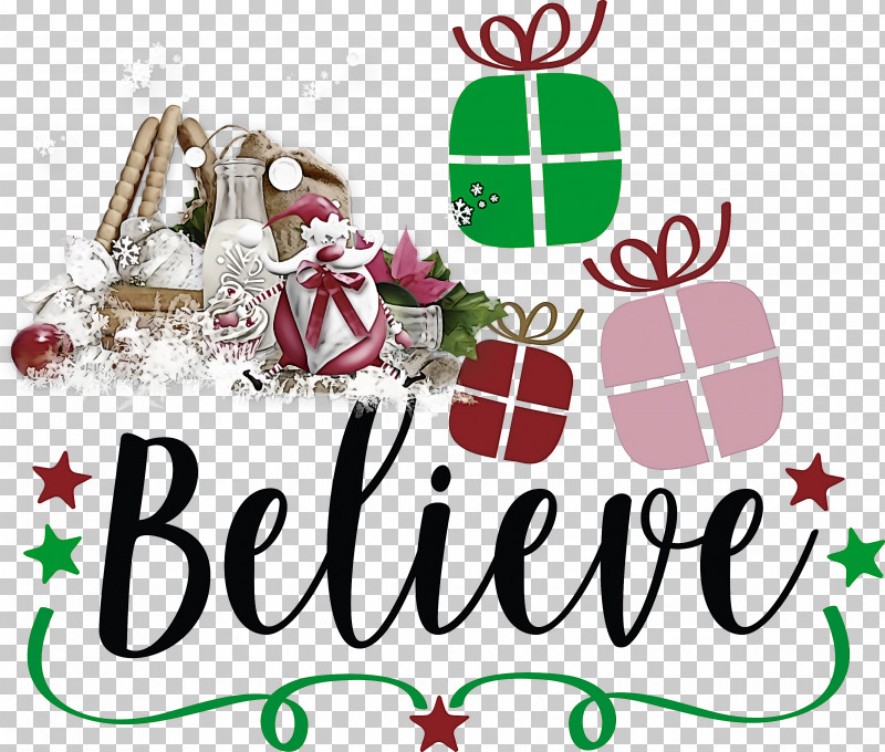 Believe Santa Christmas PNG, Clipart, Believe, Birthday, Christmas, Christmas Day, Christmas Gift Free PNG Download