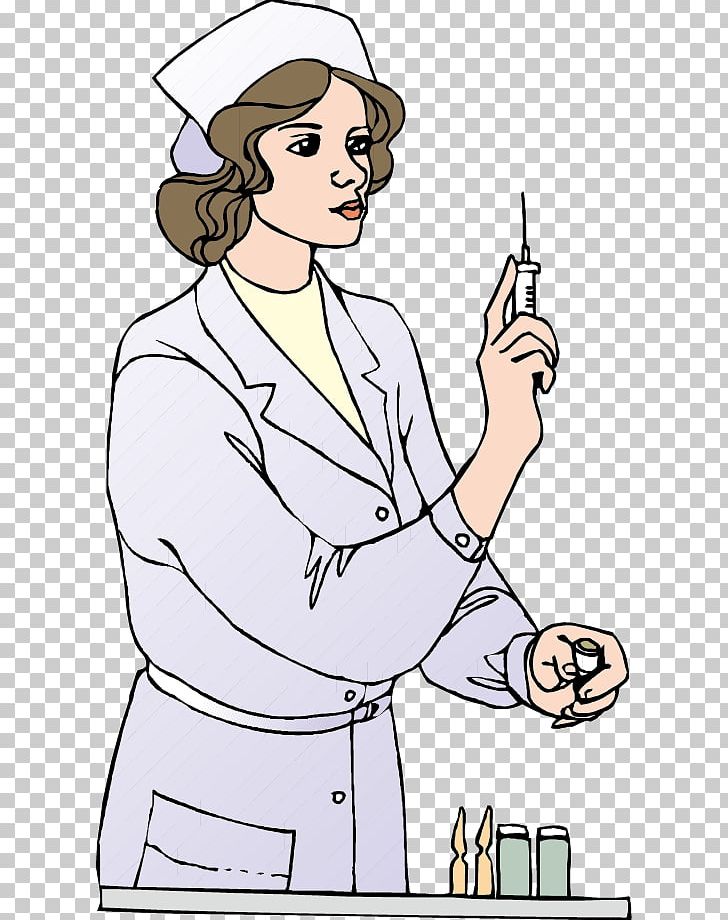 Nurse Cartoon Syringe PNG, Clipart, Child, Clothing, Hand Holding, Handpainted, Happy Birthday Vector Images Free PNG Download