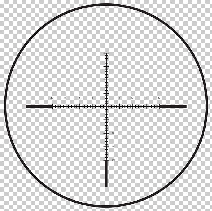 Reticle Long Range Shooting Telescopic Sight Optics Milliradian PNG, Clipart, Accuracy And Precision, Angle, Area, Black And White, Circle Free PNG Download