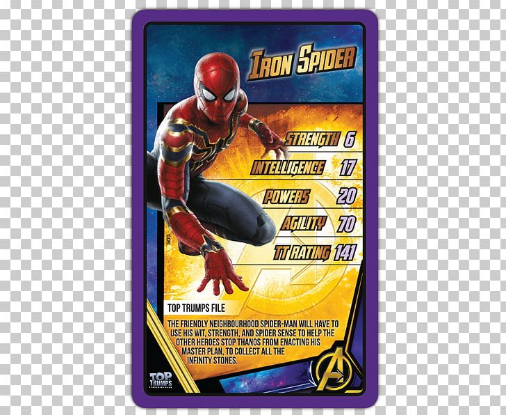 Top Trumps War Machine Thanos Spider-Man PNG, Clipart, Action Figure, Avengers Infinity, Avengers Infinity War, Captain America, Card Game Free PNG Download
