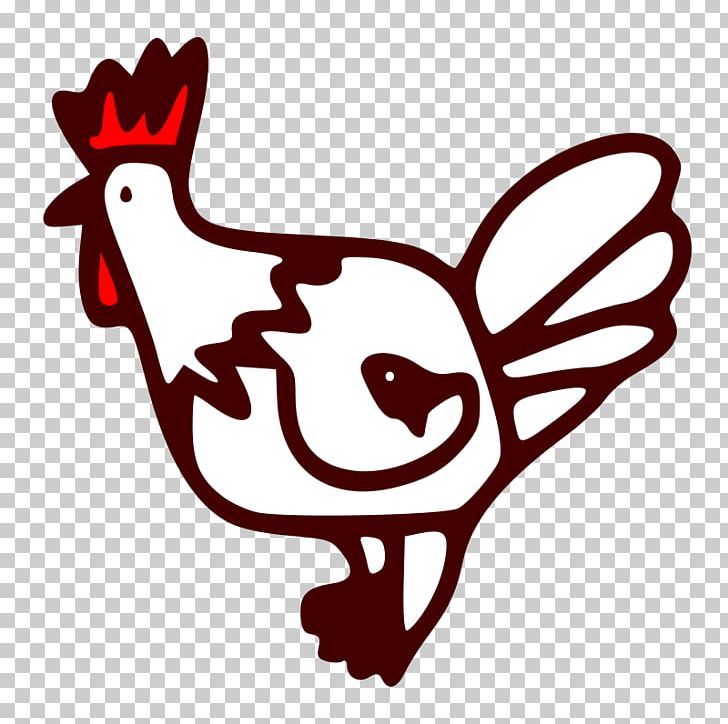 Chicken Rooster PNG, Clipart, Animals, Artwork, Beak, Bird, Black And White Free PNG Download