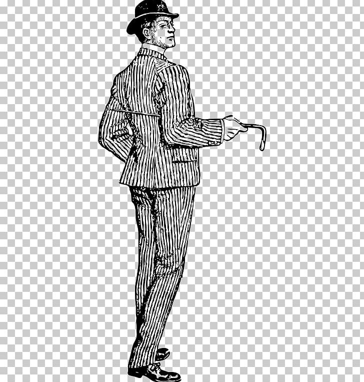 Dapper ORM Suit PNG, Clipart, Art, Black And White, Cane, Clothing, Computer Icons Free PNG Download