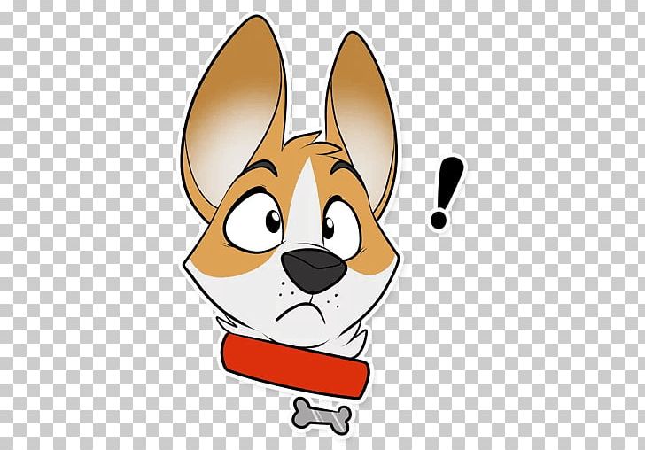 Pembroke Welsh Corgi Dog Breed Sticker Telegram PNG, Clipart, Android, Breed, Carnivoran, Corgi, Corgi Cartoon Free PNG Download