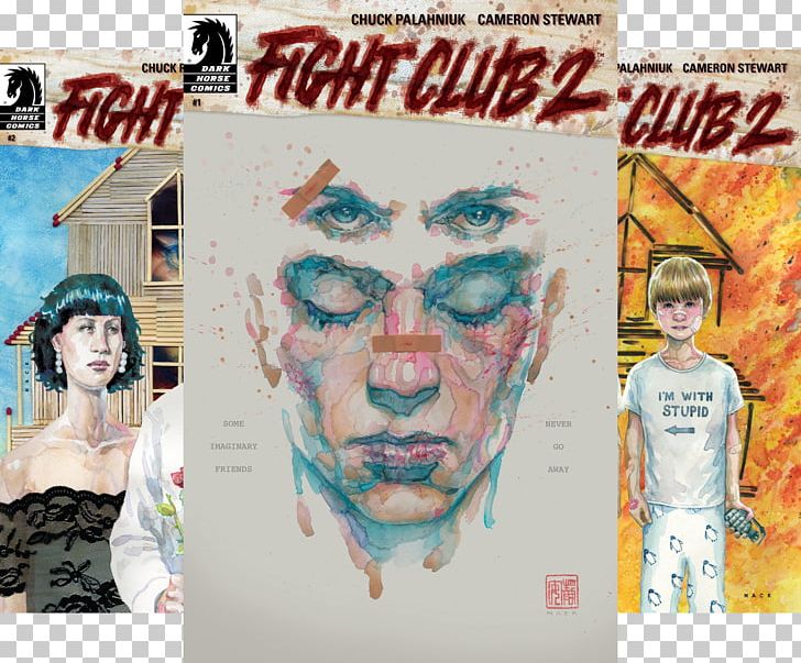 Chuck Palahniuk Fight Club 2 #1 Tyler Durden PNG, Clipart, Advertising, Album Cover, Art, Book, Cameron Stewart Free PNG Download