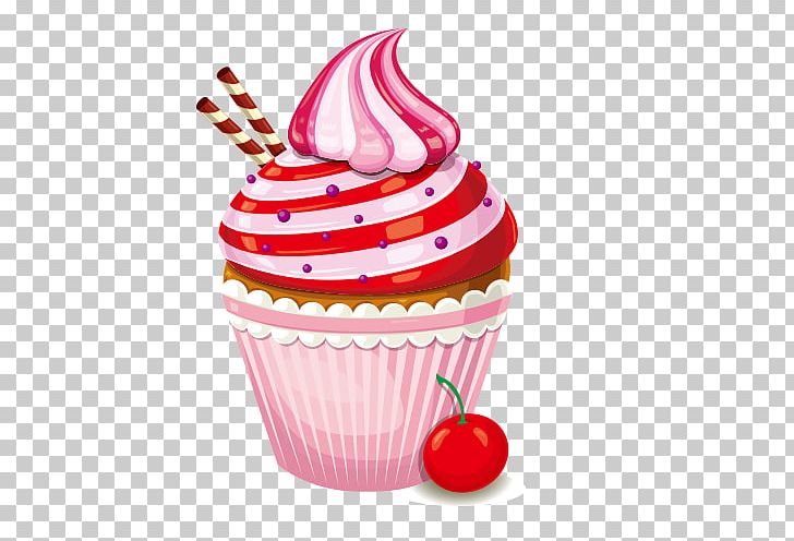 Cupcake Poster Illustration PNG, Clipart, Art, Baking Cup, Cake, Canvas Print, Cream Free PNG Download