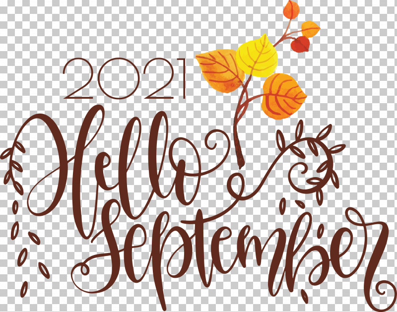 Hello September September PNG, Clipart, Biology, Calligraphy, Cut Flowers, Floral Design, Flower Free PNG Download