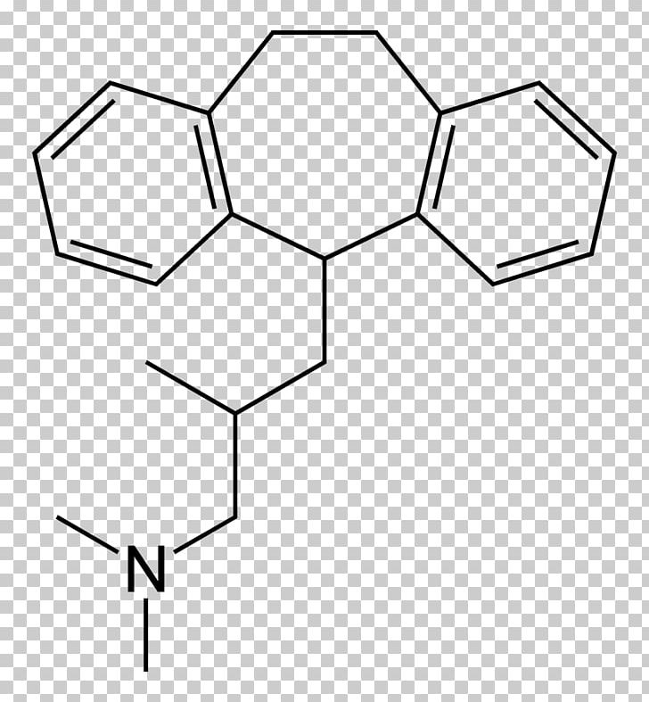 Tricyclic Antidepressant Pharmaceutical Drug Carbamazepine Clomipramine PNG, Clipart, Angle, Antidepressant, Area, Black And White, Butriptyline Free PNG Download