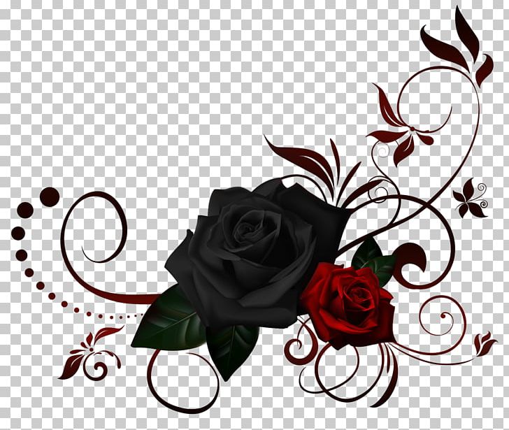 black rose art