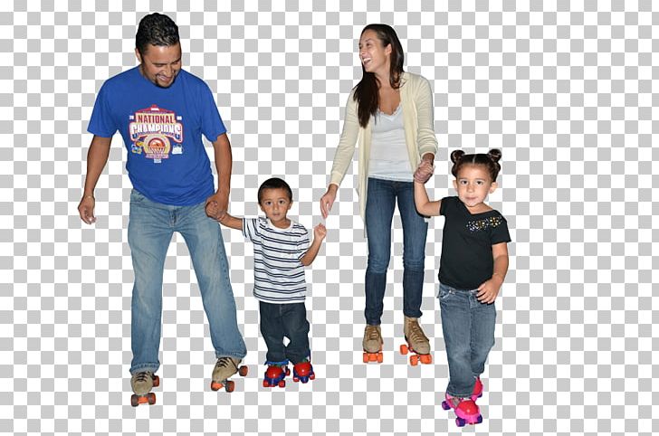 roller skating family clip art