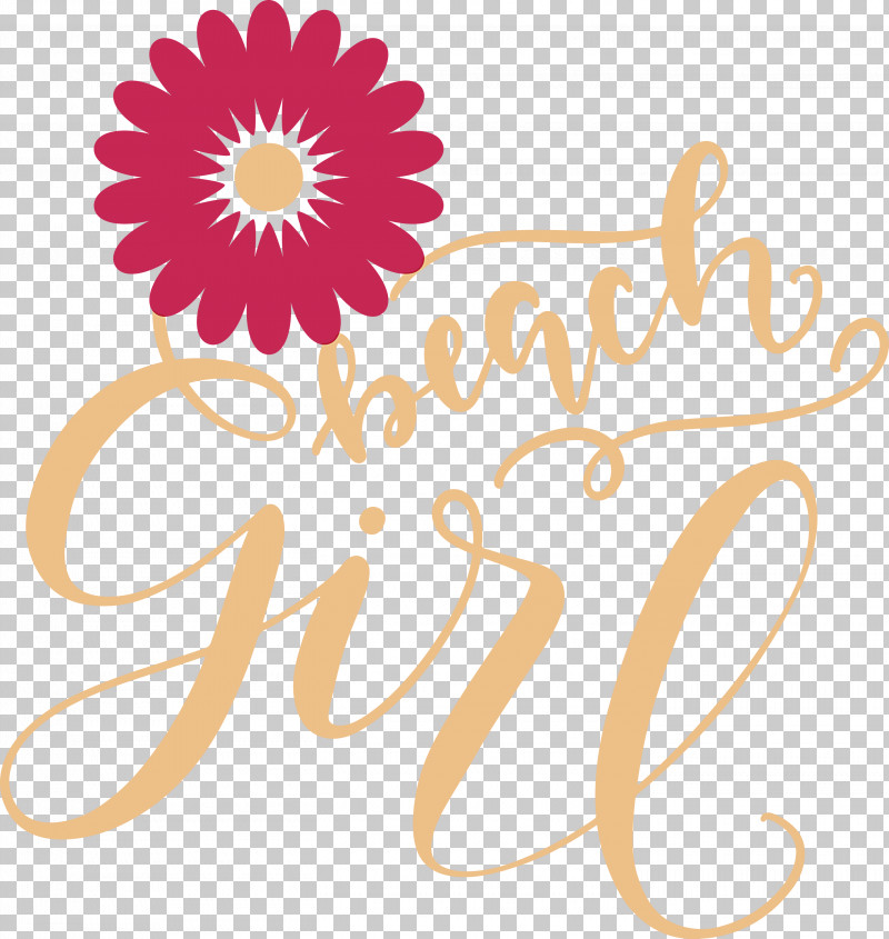 Beach Girl Summer PNG, Clipart, Beach Girl, Cut Flowers, Floral Design, Flower, Line Free PNG Download