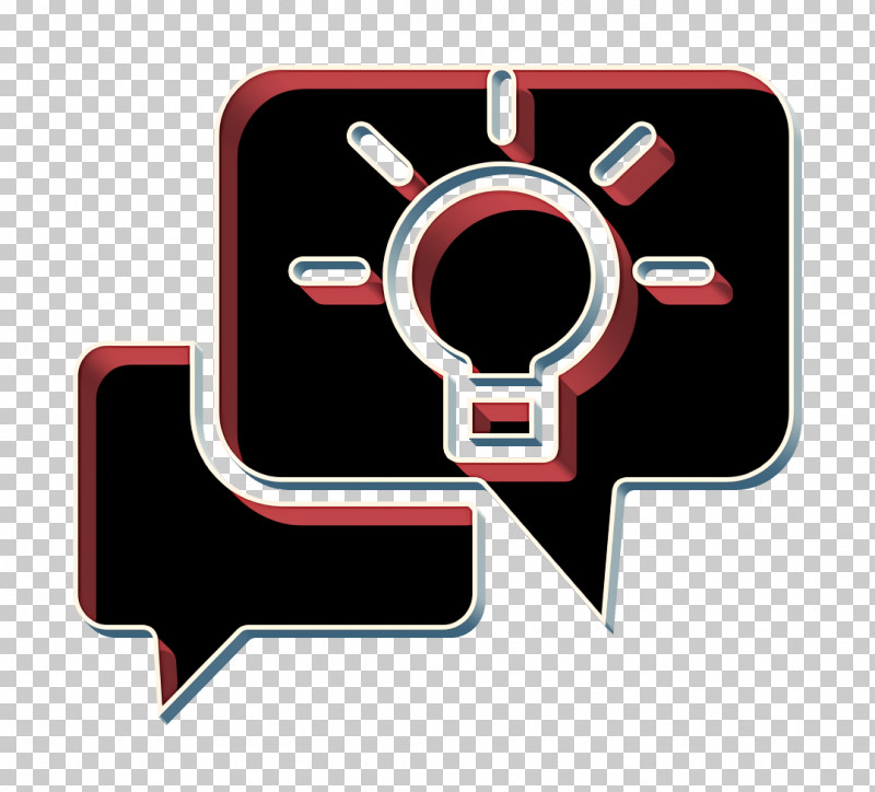 Idea Icon Talk Icon Creative Icon PNG, Clipart, Creative Icon, Idea Icon, Line, Logo, Rectangle Free PNG Download