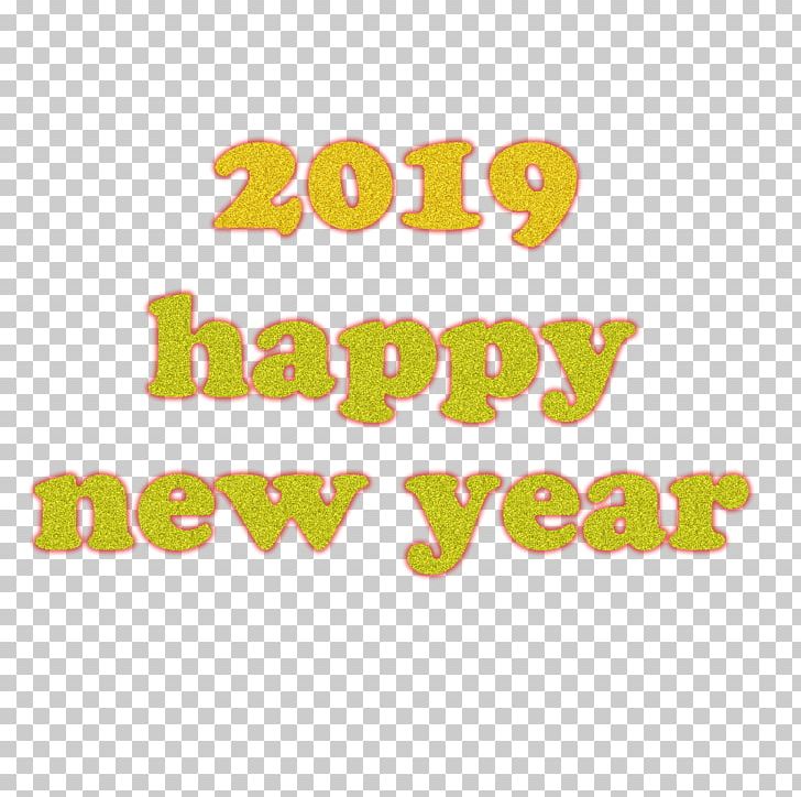 Gold Happy New Year 2019. PNG, Clipart, Area, Beer, Blah Blah Blah, Brand, Calendar Free PNG Download