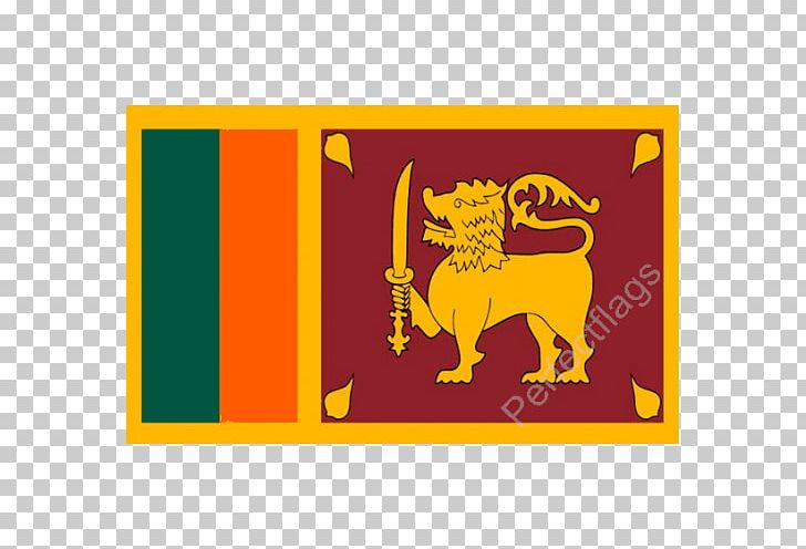 Flag Of Sri Lanka National Flag Kingdom Of Sitawaka PNG, Clipart, Area, Cartoon, Country, Flag, Flag Of Sri Lanka Free PNG Download