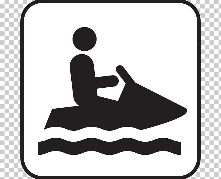 Sport Water Skiing Personal Water Craft PNG, Clipart, Area, Black, Black And White, Computer Icons, Download Free PNG Download