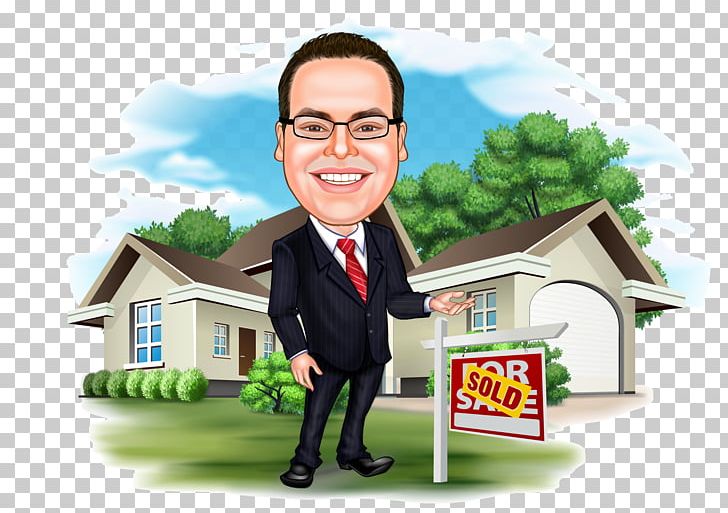 Caricature Family Father Estate Agent Mother PNG, Clipart, Advisor, Business, Caricature, Cartoon, Child Free PNG Download