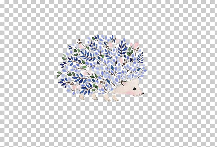 Hedgehog Drawing Visual Arts Watercolor Painting Illustration PNG, Clipart, Animal, Animals, Area, Art, Blue Free PNG Download
