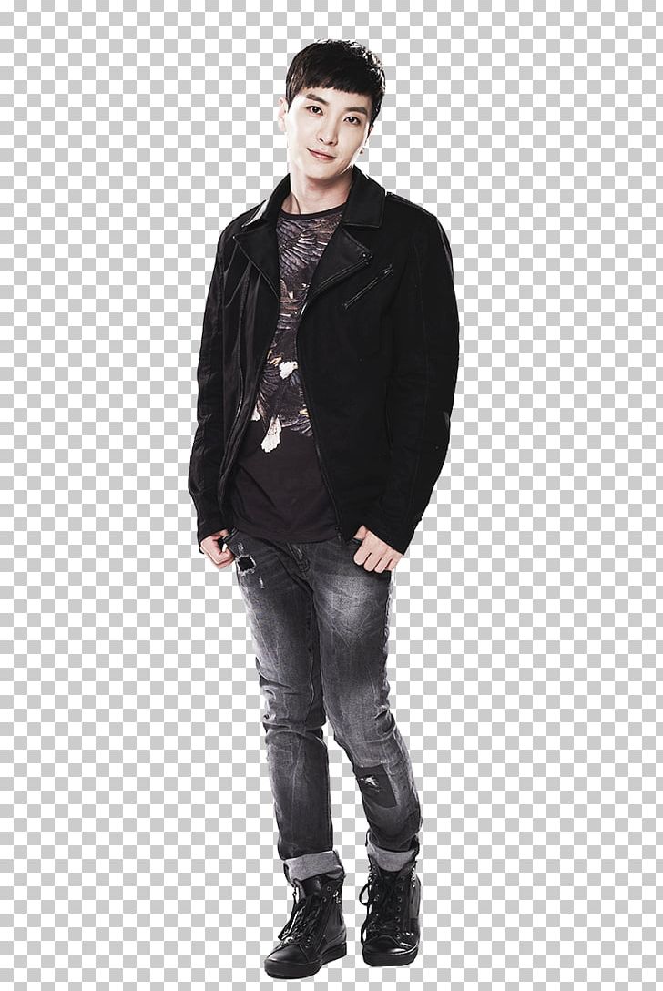 Leeteuk T-shirt Clothing Jeans Jacket PNG, Clipart, Blazer, Clothing, Coat, Fashion Model, Flight Jacket Free PNG Download