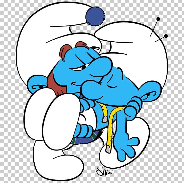 Smurfette Gutsy Smurf Hefty Smurf King Smurf Farmer Smurf PNG, Clipart, Area, Art, Artwork, Black And White, Character Free PNG Download