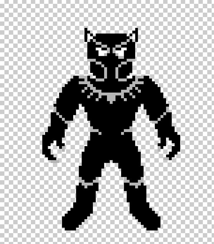 Black Panther Pixel Art PNG, Clipart, Art, Arts, Bad, Black, Black And White Free PNG Download
