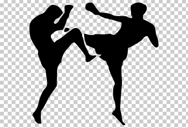 Kickboxing Muay Thai Martial Arts PNG, Clipart, Arm, Black And White, Brazilian Jiujitsu, Combat, Hand Free PNG Download