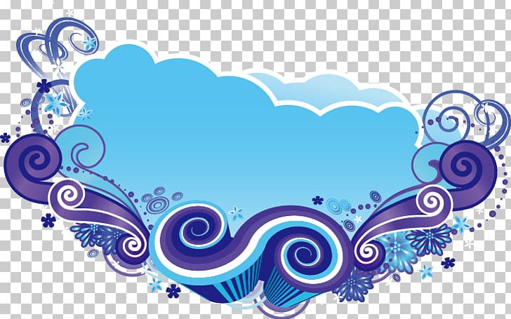 Cloud Cartoon Euclidean PNG, Clipart, Balloon Cartoon, Blue, Border Frame, Border Vector, Cartoon Free PNG Download