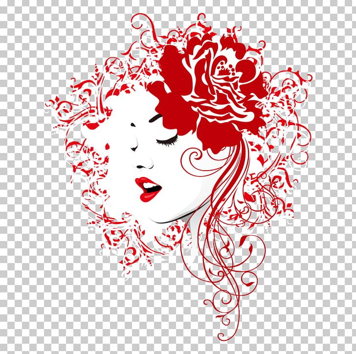 Rose Illustration PNG, Clipart, Beauty, Black, Encapsulated Postscript, Fictional Character, Flower Free PNG Download