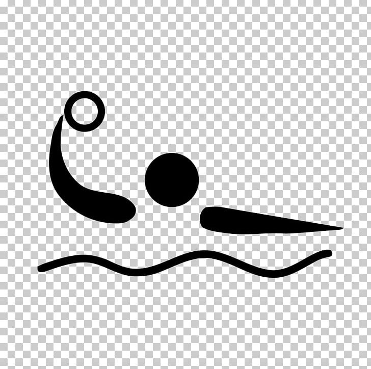 Summer Olympic Games Sport Water Polo Pictogram PNG, Clipart, Athlete, Ball, Black, Black And White, Clothing Free PNG Download