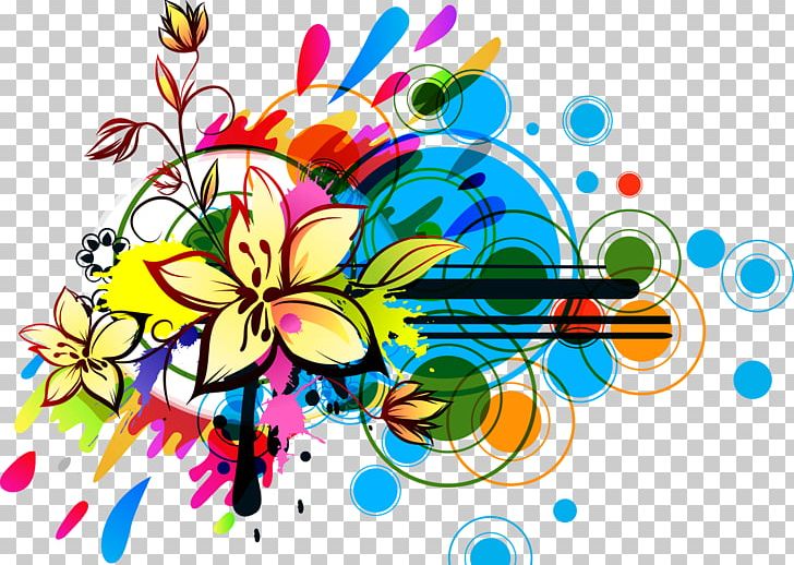 Abstract Art Floral Design Flower PNG, Clipart, Abstract Art, Art, Circle, Color, Design Elements Free PNG Download