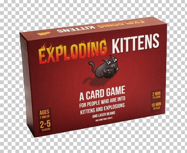 Exploding Kittens Card Game Playing Card Board Game PNG, Clipart, Board Game, Brand, Card Game, Explode, Exploding Kittens Free PNG Download