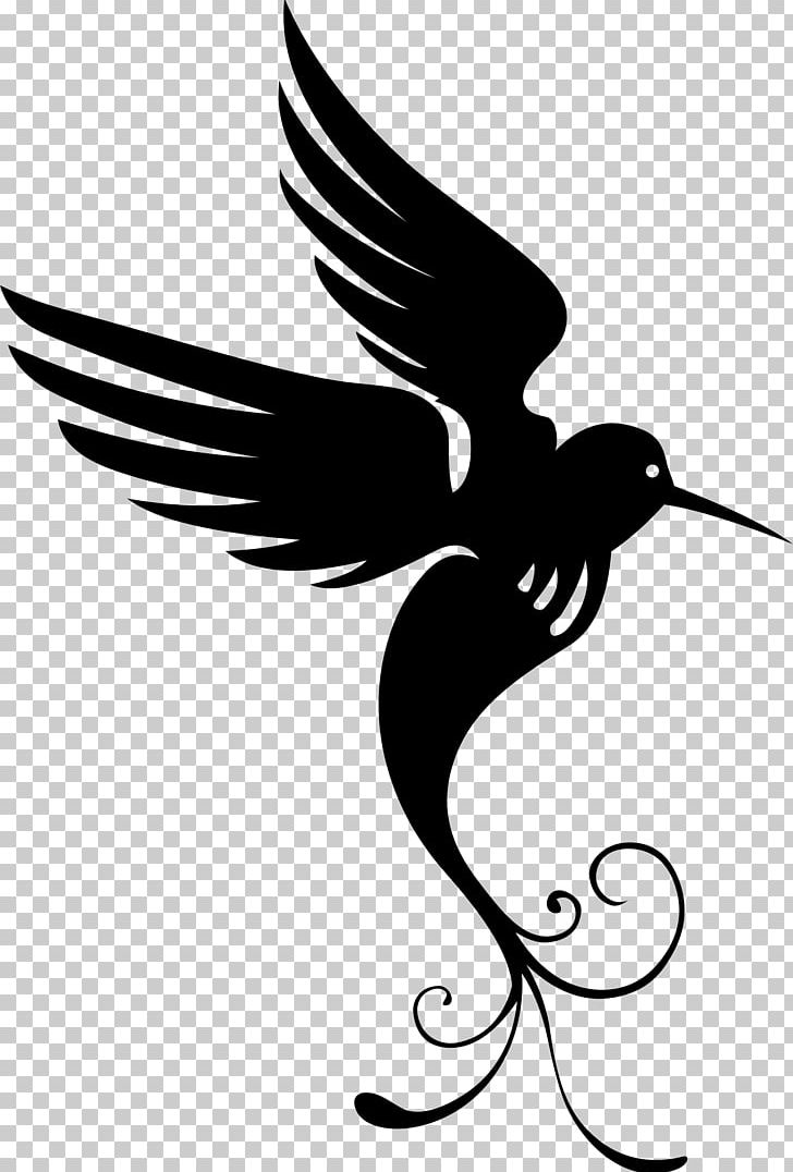 Hummingbird Drawing Silhouette PNG, Clipart, Animals, Art, Artwork, Beak, Bird Free PNG Download