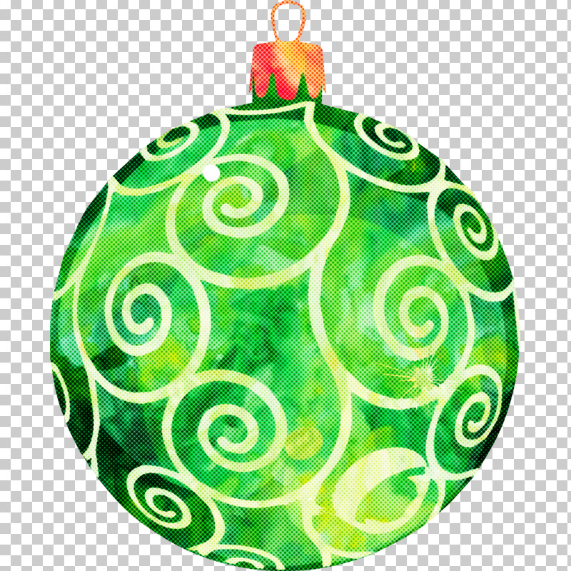 Christmas Ornament PNG, Clipart, Christmas Decoration, Christmas Ornament, Circle, Green, Holiday Ornament Free PNG Download