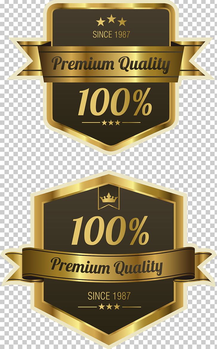 Quality Label PNG, Clipart, Badge Vector, Brand, Business, Company, Gold Free PNG Download