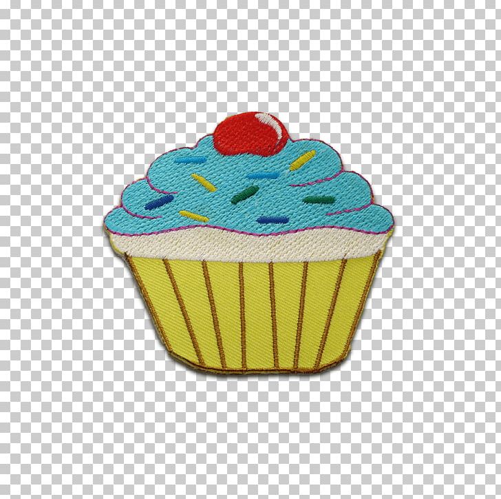 Yellow Cupcake Color Embroidered Patch Blue PNG, Clipart, Baking Cup, Black, Blue, Buttercream, Cake Free PNG Download