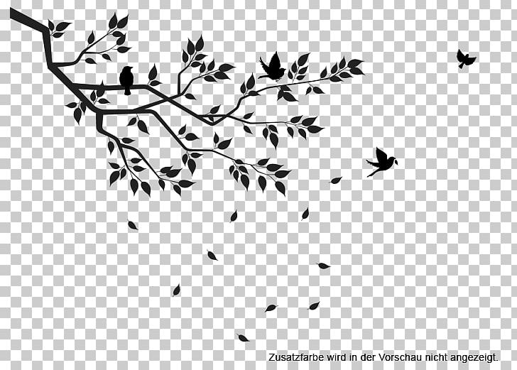 Wall Decal Branch Twig Tree Furniture PNG, Clipart, Animal Migration, Beak, Bird, Bird Migration, Black Free PNG Download