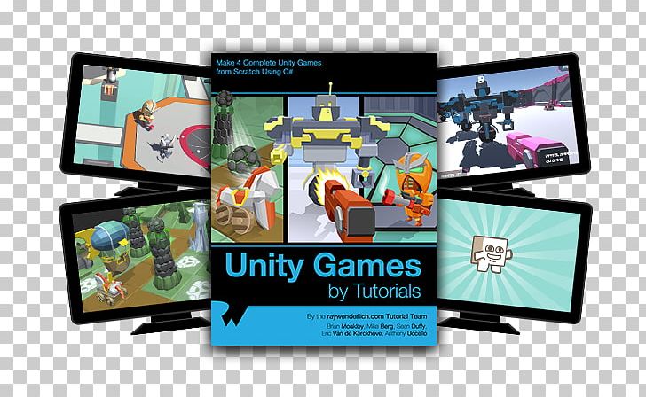 IOS Games By Tutorials Unity Games By Tutorials: Make 4 Complete Unity Games From Scratch Using C# Wii Video Game PNG, Clipart, Display Advertising, Display Device, Game, Learning, Media Free PNG Download