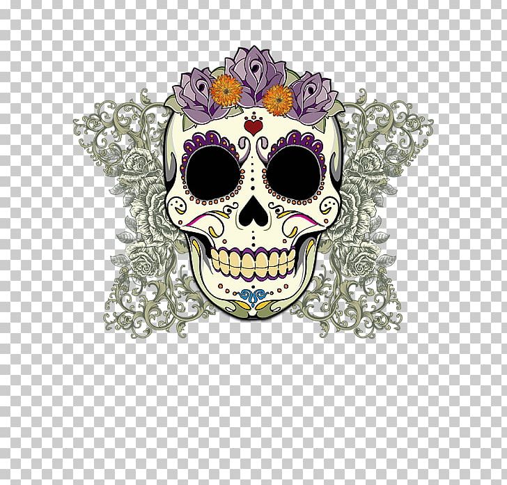 Calavera Skull Art Day Of The Dead PNG, Clipart, Art, Bone, Calavera, Canvas Print, Craft Free PNG Download
