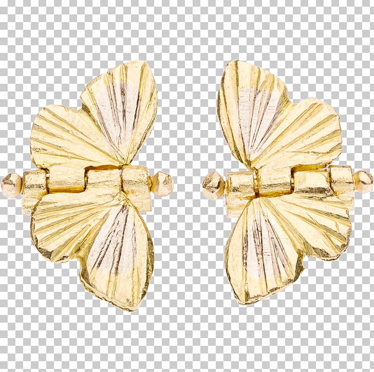 Earring Monarch Butterfly Migration Animal Migration Gold White PNG, Clipart, Animal Migration, Birdwing, Body Jewellery, Body Jewelry, Butterfly Free PNG Download