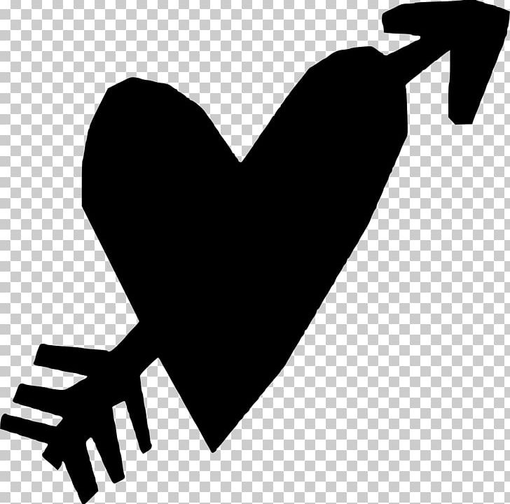 Hearts And Arrows PNG, Clipart, Angle, Arm, Arrow, Black, Black And White Free PNG Download