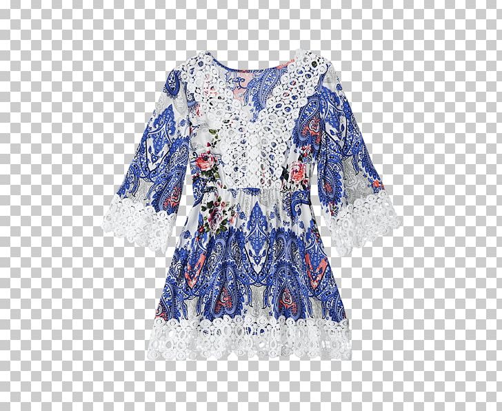 Paisley Crochet Pattern Scarf Dress PNG, Clipart, Blouse, Blue, Clothing, Crochet, Crocheted Lace Free PNG Download