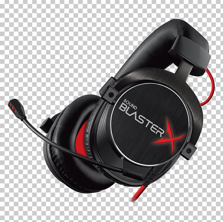 Creative Technology Creative Sound BlasterX H7 Headphones Headset Creative Labs PNG, Clipart, 71 Surround Sound, Amplifier, Audio, Audio Equipment, Creative Free PNG Download