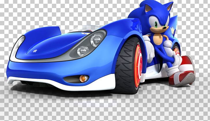 Sonic & Sega All-Stars Racing Sonic & All-Stars Racing Transformed Sonic The Hedgehog 2 Xbox 360 PNG, Clipart, Automotive Design, Blue, Car, Electric Blue, Racing Free PNG Download