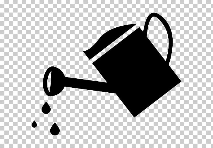 Watering Cans Computer Icons Plant PNG, Clipart, Artwork, Black, Black And White, Brand, Can Free PNG Download