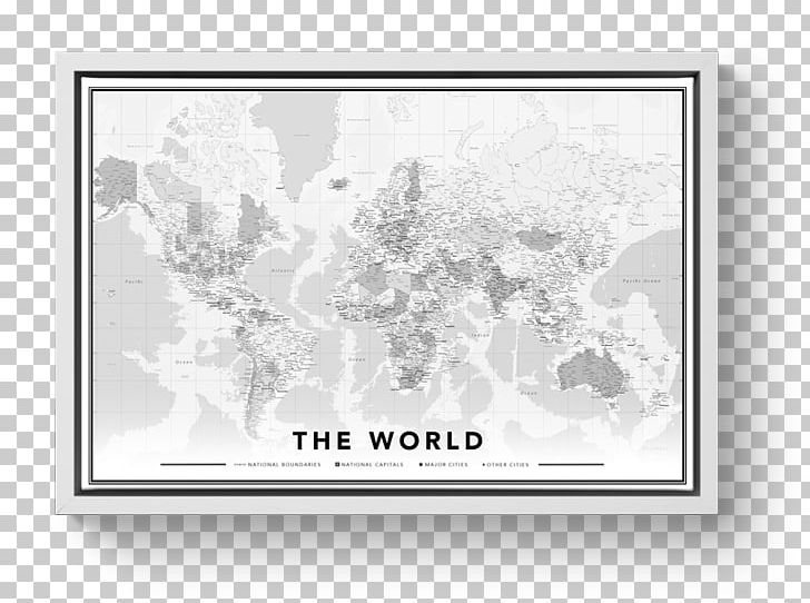 World Map Canvas Black And White PNG, Clipart, 3d Flag Bundle Mock Up, Black, Black And White, Brand, Bulletin Board Free PNG Download