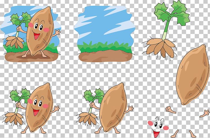 Roasted Sweet Potato Cartoon PNG, Clipart, Cartoon, Expression, Face, Faces, Face Vector Free PNG Download