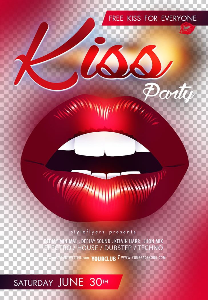 Poster Kiss Lip PNG, Clipart, Bar El Camino, Beach Party, Brand, Download, Eyelash Free PNG Download