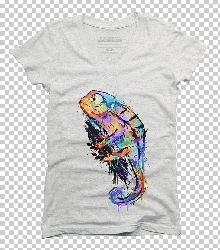 T-shirt Chameleons Painting PNG, Clipart, Art, Artist, Chameleon, Chameleons, Clothing Free PNG Download