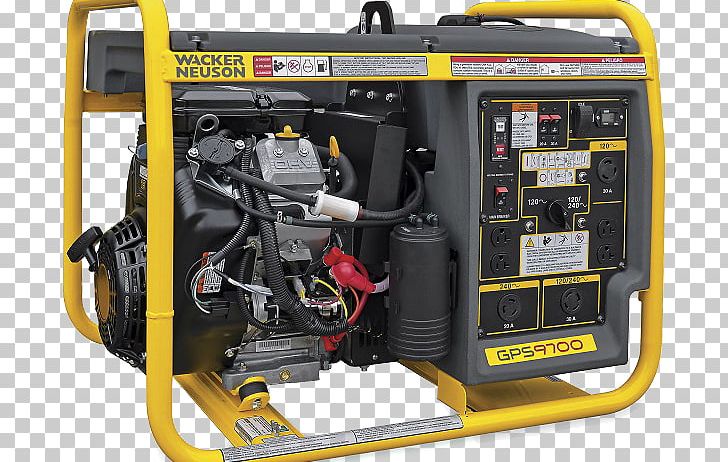 Electric Generator Engine-generator Wacker Neuson Construction Electricity PNG, Clipart, Ampere, Business, Construction, Electric Generator, Electricity Free PNG Download